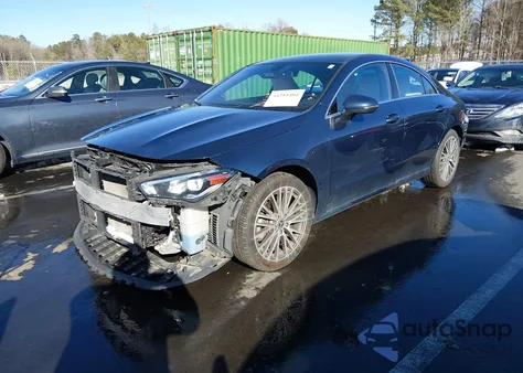 2020 Mercedes-Benz Cla 250 4Matic из США, поврежденный, VIN W1K5J4HBXLN100961